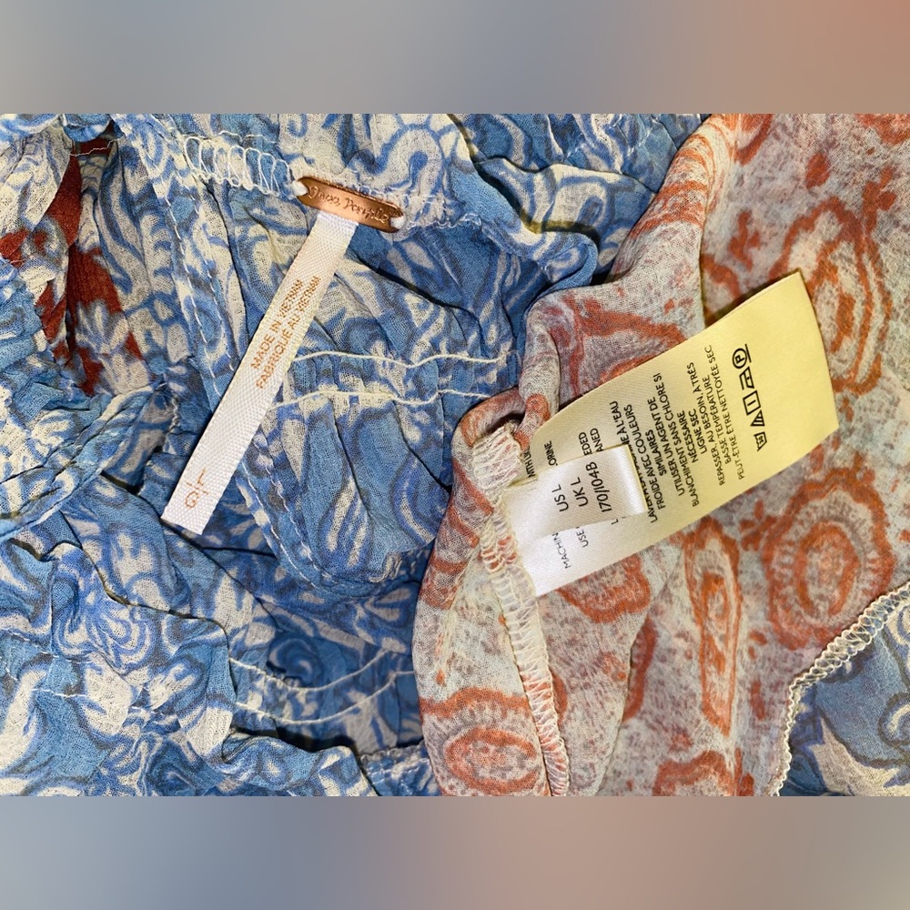 Free People Merrie Mix Print Tunic - Picture 3 of 8